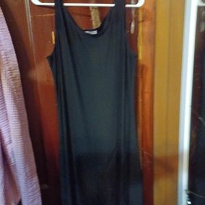 Long black dress